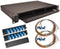 24-Strand Pre-Loaded Single Mode LC Slide-Out 1U Fiber Patch Panel with Unjacketed Pigtail Bundle