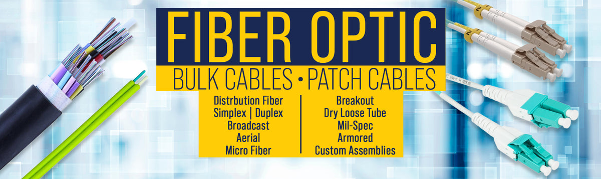 Fiber Savvy-Fiber Optic Bulk Cables and Patch Cables