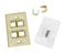 Keystone Wall Plate w/ ID Window and Accessories