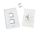 Keystone Wall Plate w/ ID Window and Accessories