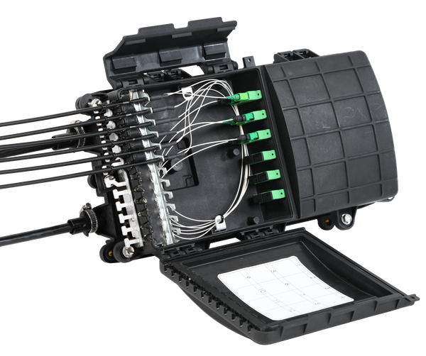 Outdoor Aerial Fiber Optical Cross Connect Splicing Terminal