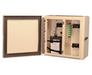 NEMA 4 Rated Fiber Wall Mount Enclosure, 2 Panel & 2 Splice Tray Capacity