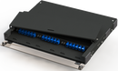 Fiber Patch and Splice Panel, Slide-Out, 1U, 3 Adapter Panel Capacity