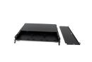 Fiber Patch and Splice Panel, Slide-Out, 1U, 3 Adapter Panel Capacity