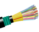 Direct Burial Polyethylene Fiber Optic Cable, Multimode 10 Gig OM3, Outdoor