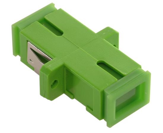 SC/APC Simplex Single Mode Fiber Adapter/Coupler