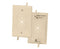 1-Gang Feed-Through Wall Plate with Flexible Opening - Ivory