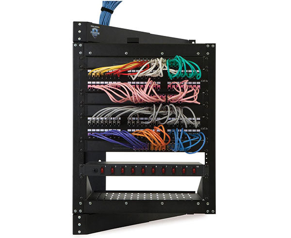 Network Rack, Phantom Class Swing-Out Open Frame Wall Mounts