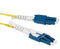 Switchable Uniboot Fiber Optic Patch Cable, Pull/Push, LC to LC, Single Mode 9/125, Duplex