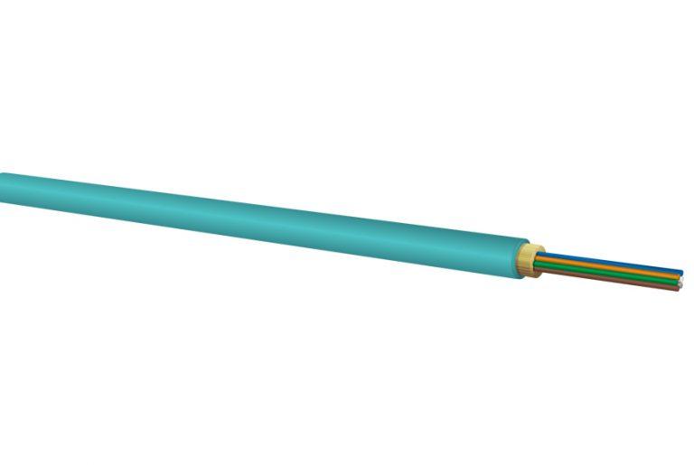 High-Density Plenum Fiber Optic Cable, Multimode 10 Gig OM4, Indoor