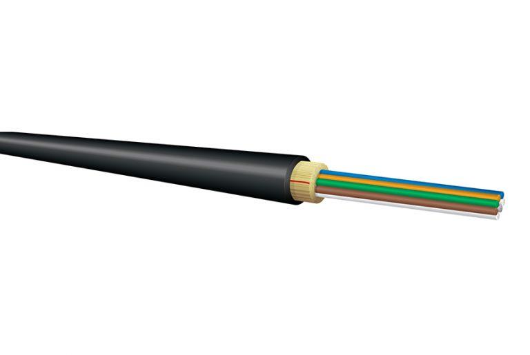 Tight Buffer Distribution Fiber Optic Cable, Single Mode, Outdoor Broadcast, Tactical Polyurethane