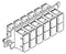 High Density Fiber Adapter Plate, Multimode/Single Mode, 6 SC Duplex Couplers