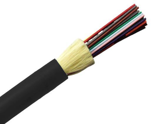 Tight Buffer Distribution Plenum Fiber Optic Cable, Multimode OM1, Corning Fiber, Indoor/Outdoor