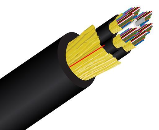 Tight Buffer Distribution Riser OFNR Fiber Optic Cable, Multimode, OM4, Corning Fiber, Indoor/Outdoor