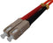 Fiber Optic Patch Cable, SC to SC, Multimode 62.5/125 OM1, Duplex