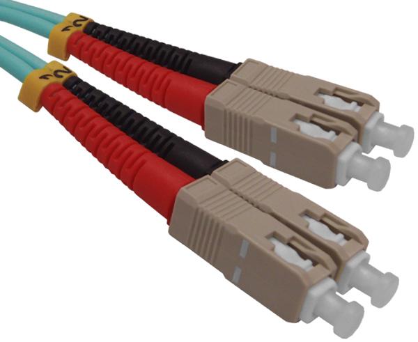 SC/PC-SC/PC, Multimode 10 Gig, Duplex, Fiber Optic Patch Cable