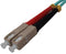 Fiber Optic Patch Cable, SC to SC, 10 Gig Multimode 50/125 OM3, Duplex