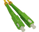 Fiber Optic Patch Cable, SC/UPC to SC/APC, Single-Mode 9/125, Duplex