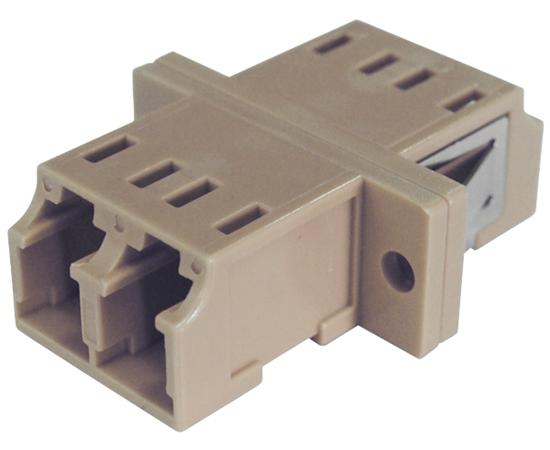 Fiber Optic Adapter, Multimode, LC Duplex Adapter