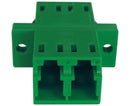 Fiber Optic Adapter, Single Mode, LC/APC Duplex Adapter