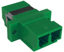 Fiber Optic Adapter, Single Mode, LC/APC Duplex Adapter