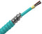 Armored Distribution, Riser Fiber Optic Cable, Multimode, OM4, Corning Fiber, Indoor, OFCR (Per Foot)