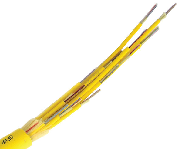 Micro-Distribution Plenum Fiber Optic Cable, Single Mode OS2, Corning Fiber, Indoor