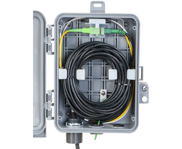 Wall Mount Fiber Enclosure, Indoor/Outdoor