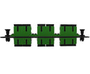 Fiber Adapter Panel, Single Mode, 3 SC/APC Duplex Couplers