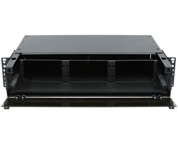 Rack Mount Fiber Distribution Patch Panel Enclosure, Slide-Out, FDU, 2U