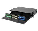 Rack Mount Fiber Distribution Patch Panel Enclosure, Slide-Out, FDU, 2U