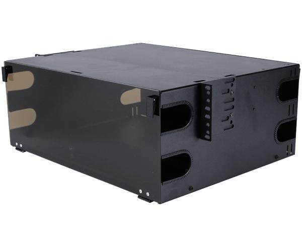 Rack Mount Fiber Distribution Patch Panel Enclosure, Slide-Out, FDU, 4U