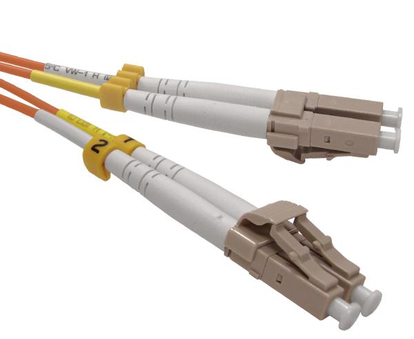 LC/PC-LC/PC, Multimode, Duplex, Fiber Optic Patch Cable