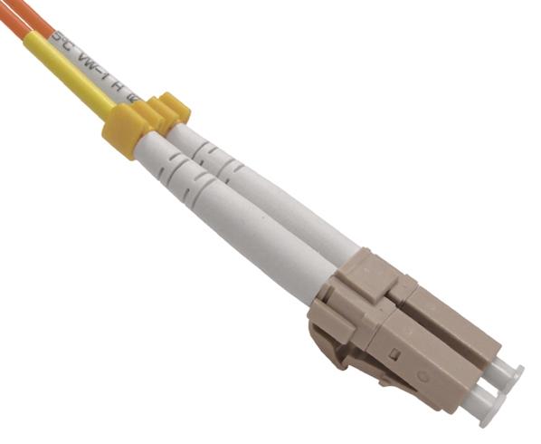 Fiber Optic Patch Cable, LC-LC, Multimode 62.5/125 OM1, Duplex