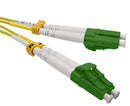 LC/APC-LC/APC, Single Mode, Duplex, Fiber Optic Patch Cable