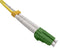 Fiber Optic Patch Cable, LC/APC to LC/APC, Single Mode 9/125, Duplex