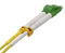 Fiber Optic Patch Cable, LC/APC to LC/APC, Single Mode 9/125, Duplex