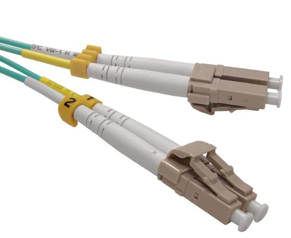 LC/PC-SC/PC, Multimode 10 Gig, Duplex, Fiber Optic Patch Cable