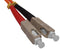 Fiber Optic Patch Cable, LC to SC, Multimode 62.5/125 OM1, Duplex