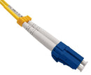 Fiber Optic Patch Cable, LC to SC, Single Mode 9/125, Duplex