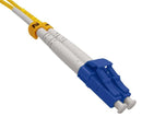 Fiber Optic Patch Cable, LC to ST, Single Mode 9/125, Duplex