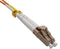 Fiber Optic Patch Cable, LC to ST Multimode 62.5/125 OM1, Duplex