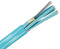 Fiber Optic Cable, Multimode, 50/125 10 Gig OM4, Indoor High-Density, Plenum