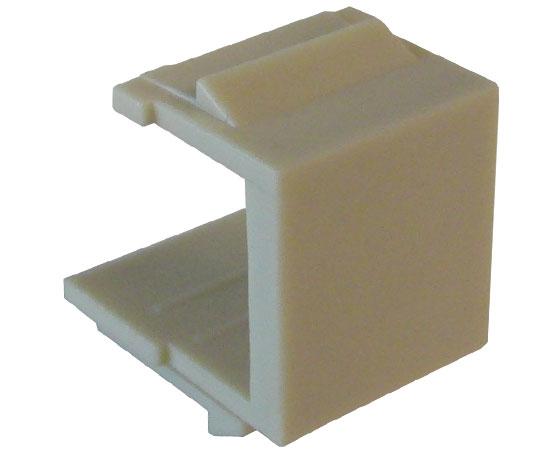 Blank Keystone Insert, Snap In - back view