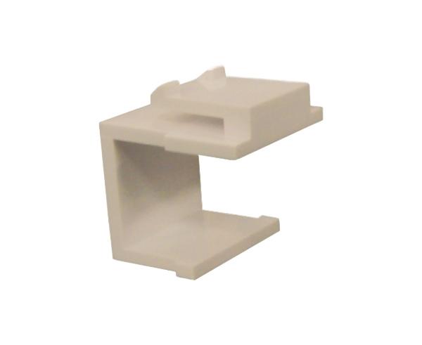 Blank Almond Keystone Jacks, Snap In, HD Style, UL Listed