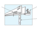 Flange Clip 1/8" - 1/2" -  All Purpose - 100 Pack