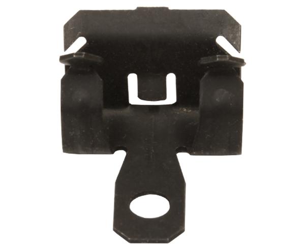 Hammer-On Beam Flange Clip for 1/8in-1/4in Flange, with 1/4in Hole - 100 Pack