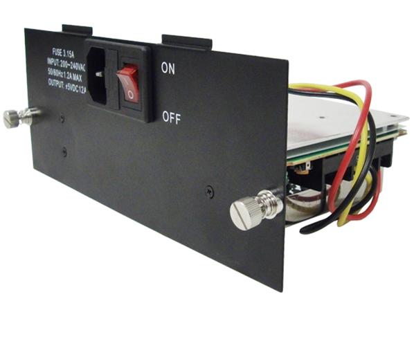 Secondary Power Supply for Media Converter Chassis