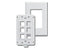 Screwless Keystone Wall Plate, Single-Gang