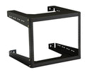 Deep Open Frame Network Wall Rack